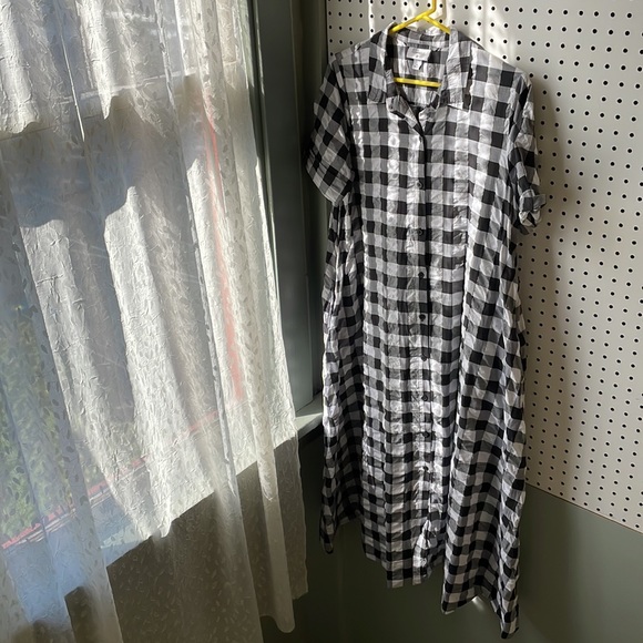 Lisa Marie Fernandez Dresses & Skirts - Lisa Marie Fernandez Gingham Maxi-dress